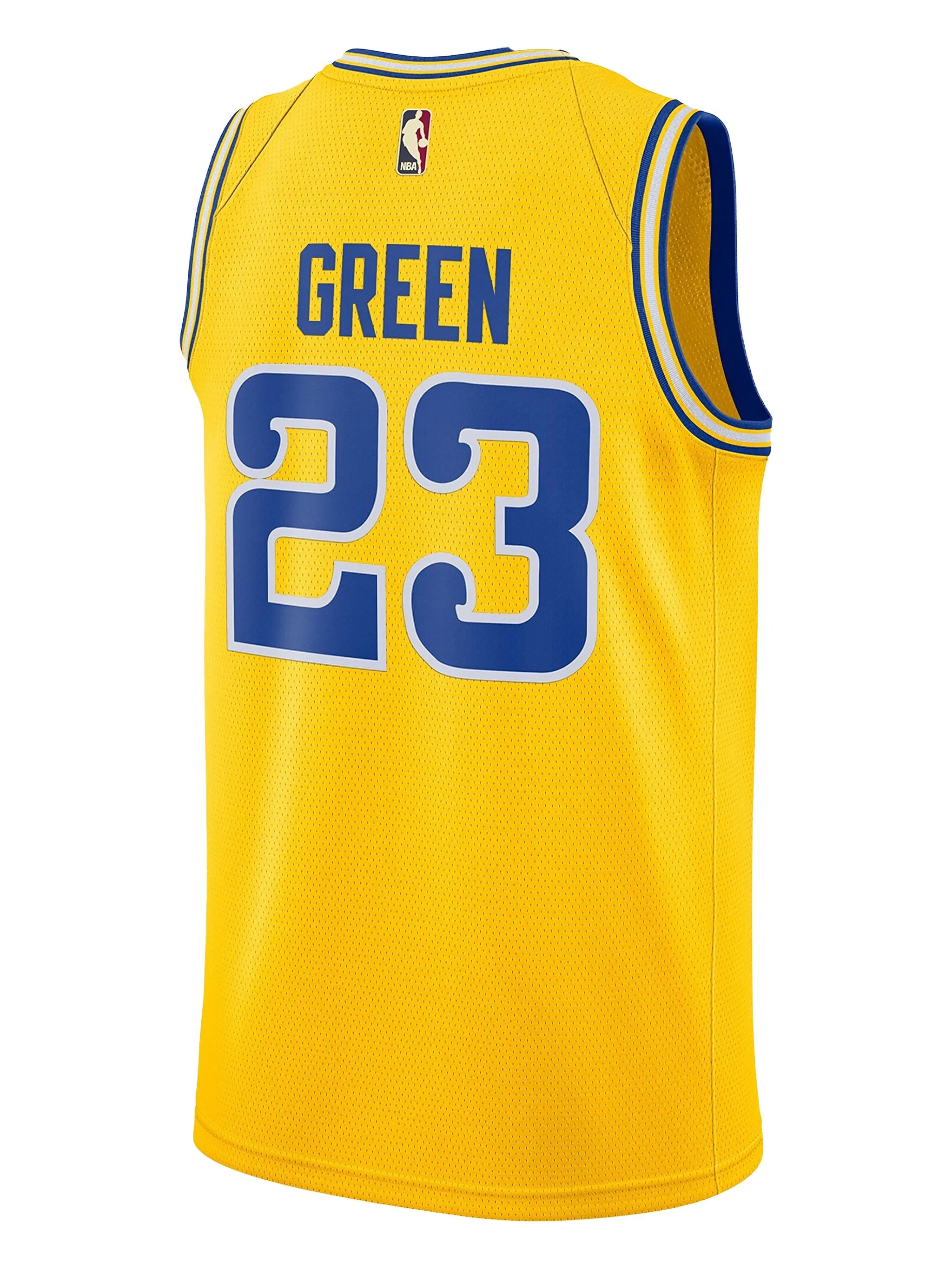 Топ NBA GSW Hardwood Classics Nike, желтый — фото 2