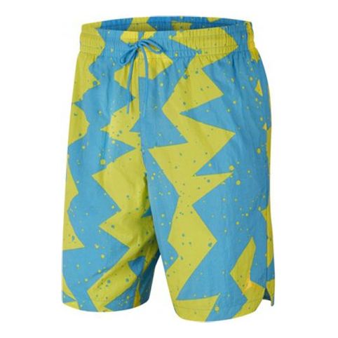 

Шорты jumpman poolside 9 breathable casual shorts blue Air Jordan, синий
