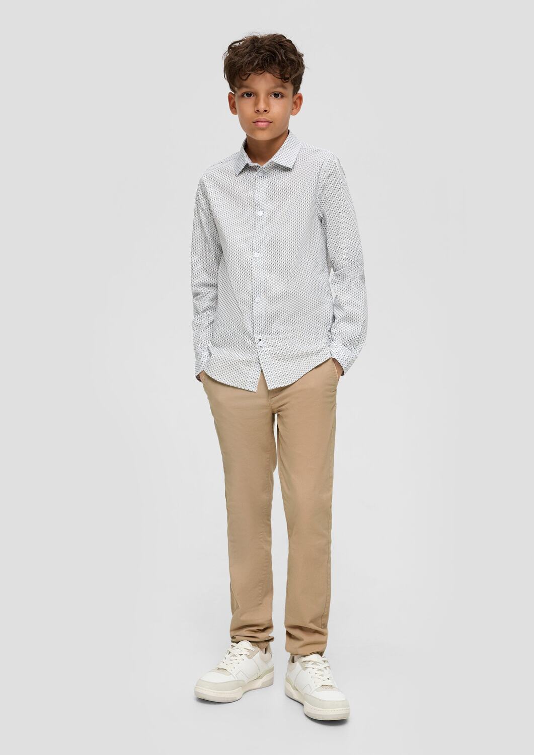 s.Oliver Брюки Slim fit в цвете Sand — фото 4