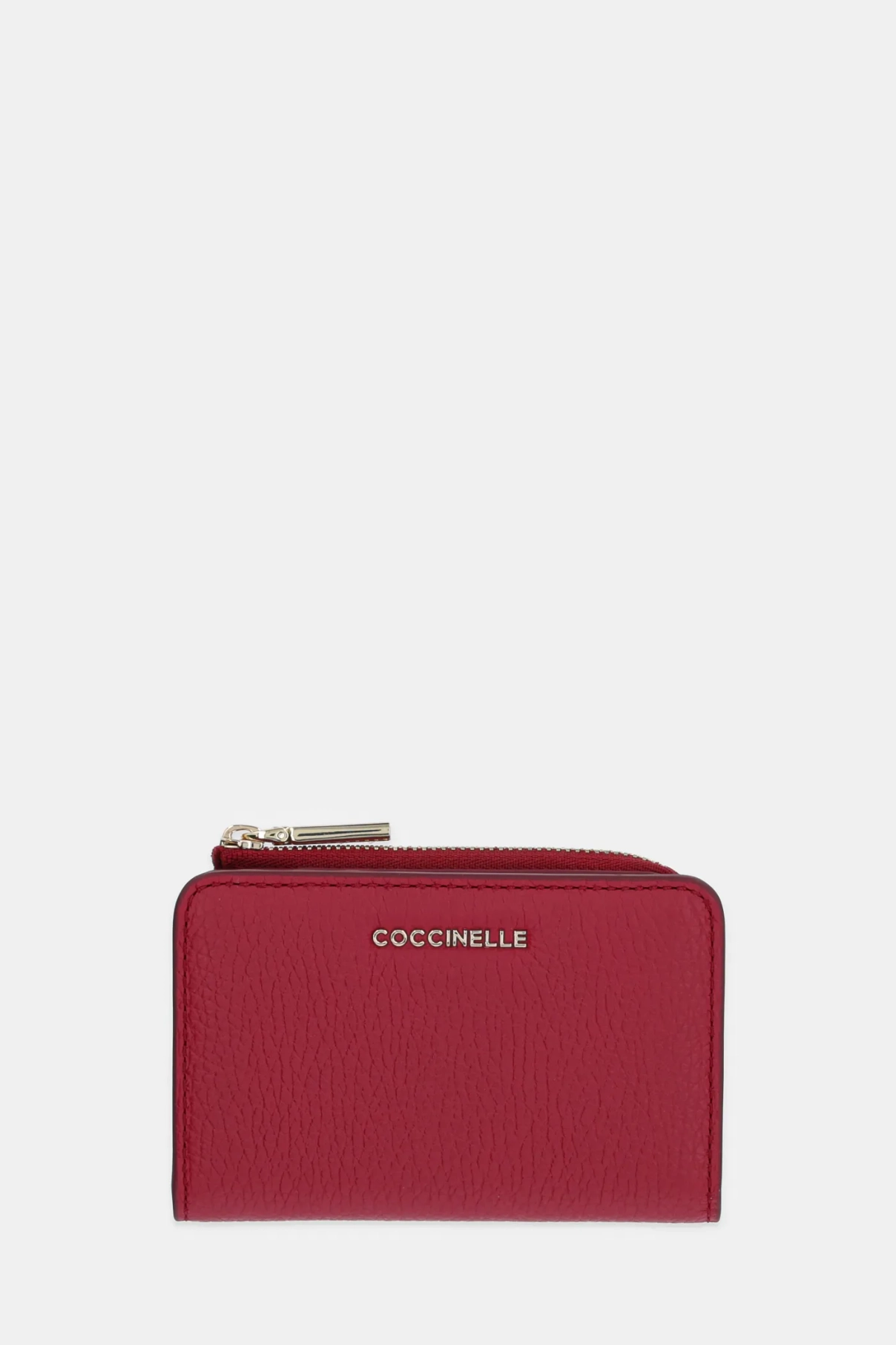

Кожаный кошелек Coccinelle, розовый