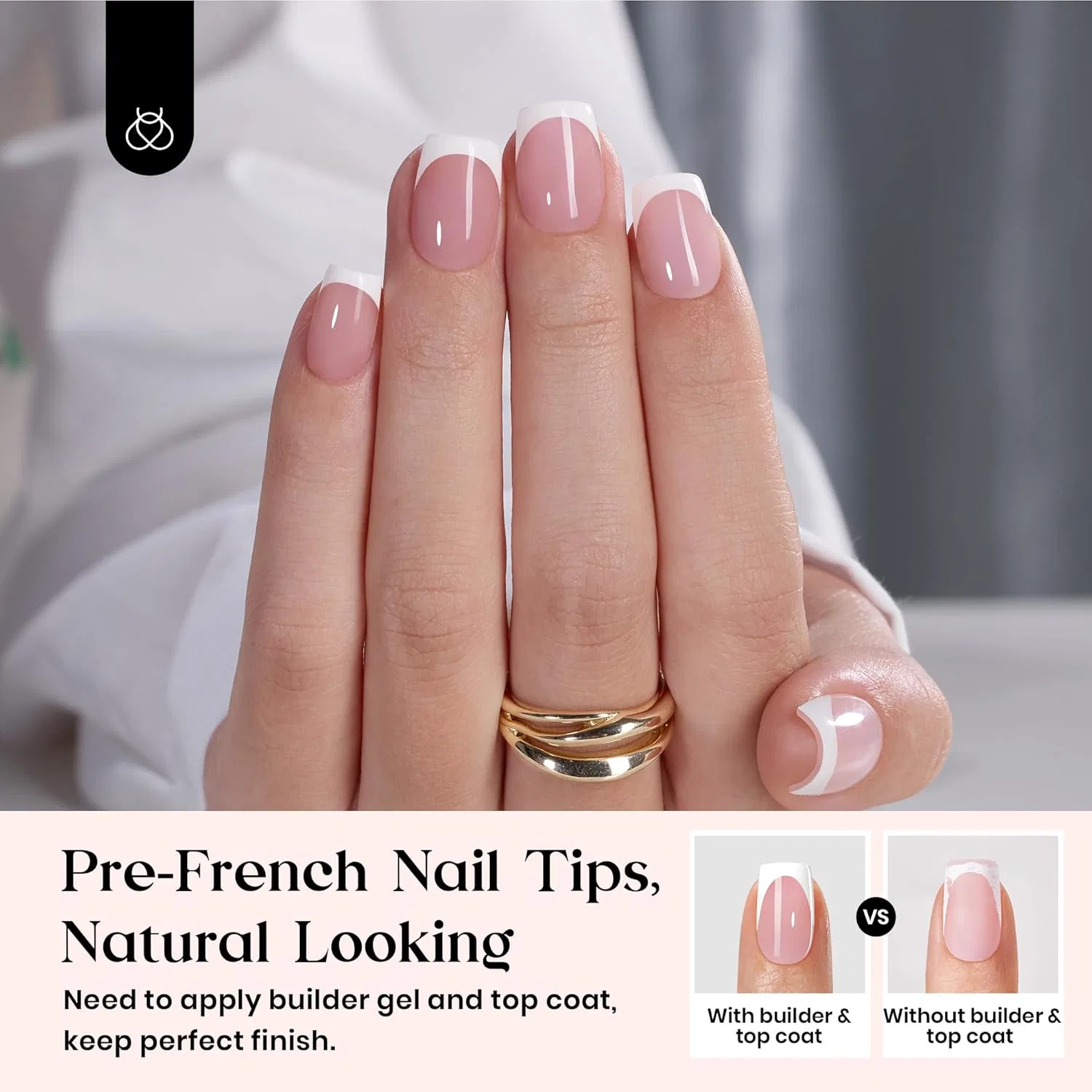 Накладные ногти «French Press On Nails» от Beetles Beetles Gel Polish — фото 2
