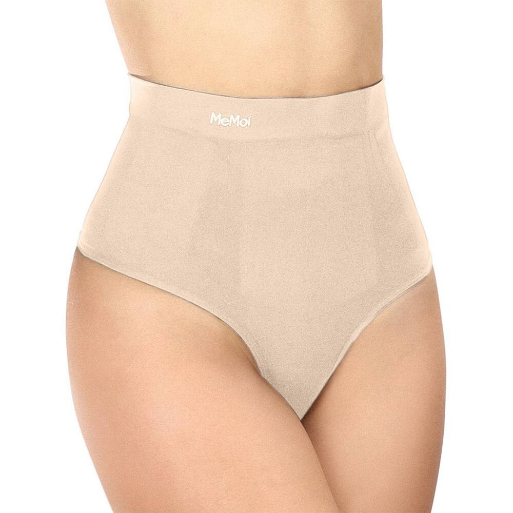 

Женские моделирующие стринги с высокой талией MeMoi, цвет Nude