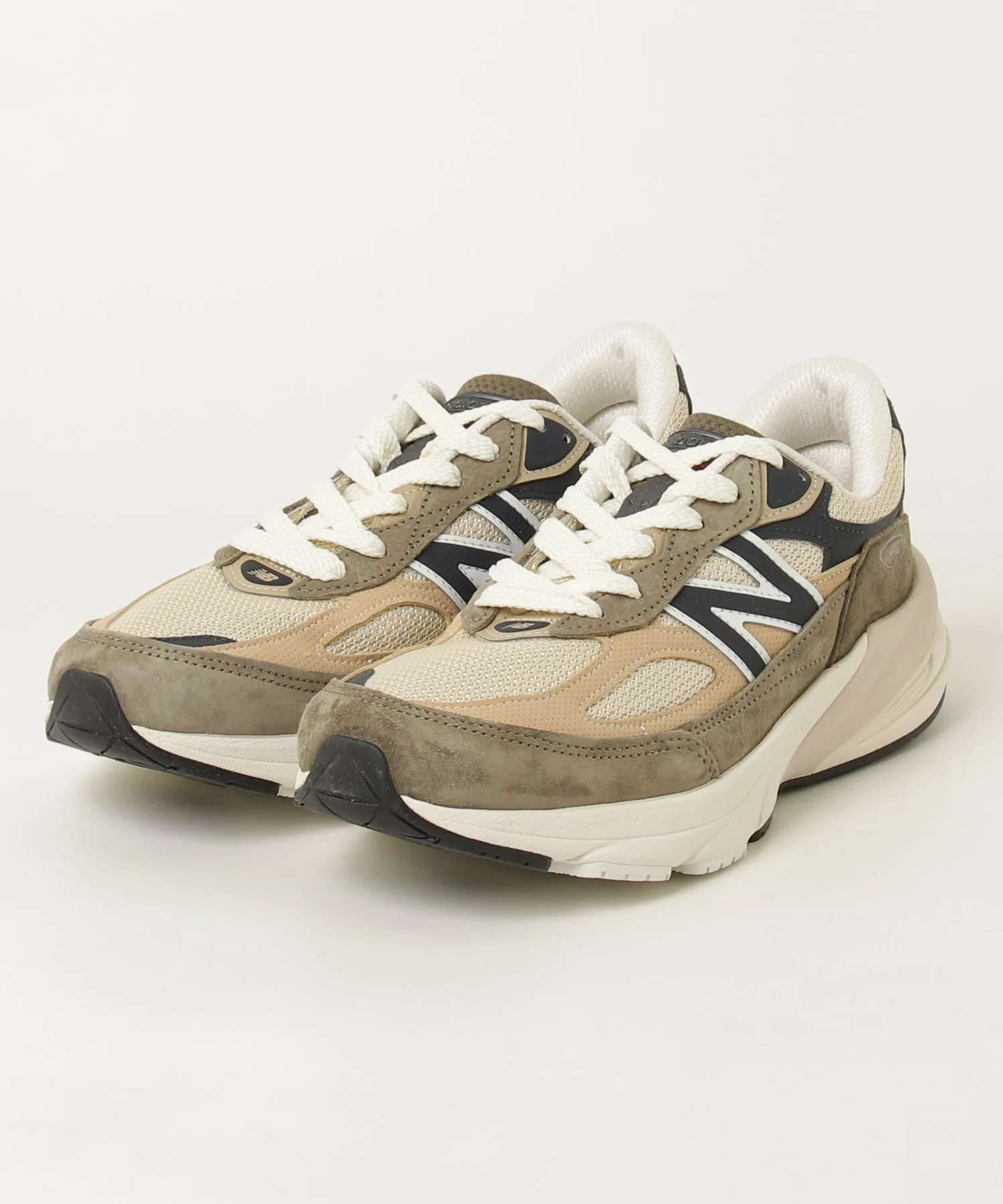 Мужские кроссовки New Balance U990 WO6 коричневые