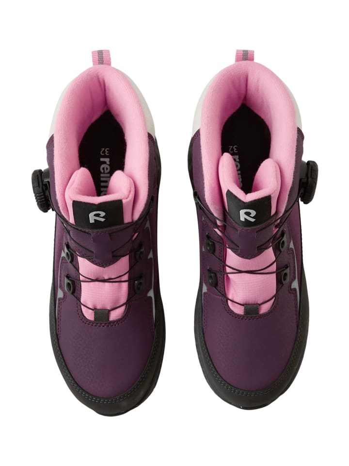 Кроссовки ReimaTec "Hallava Quicklock winter shoes" темно-фиолетового цвета — фото 3