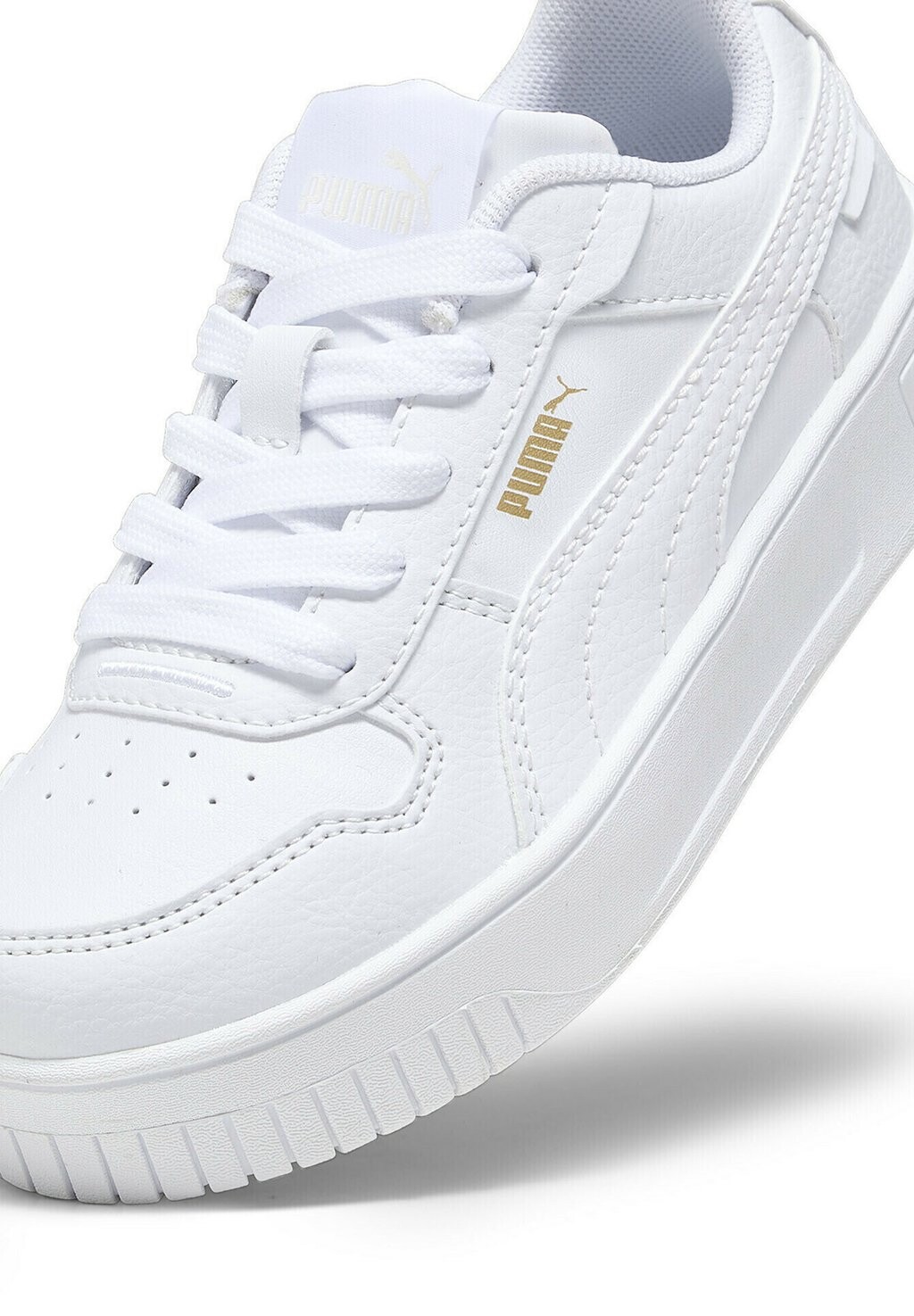 Кроссовки низкие CARINA STREET PS Puma, цвет white white gold — фото 4