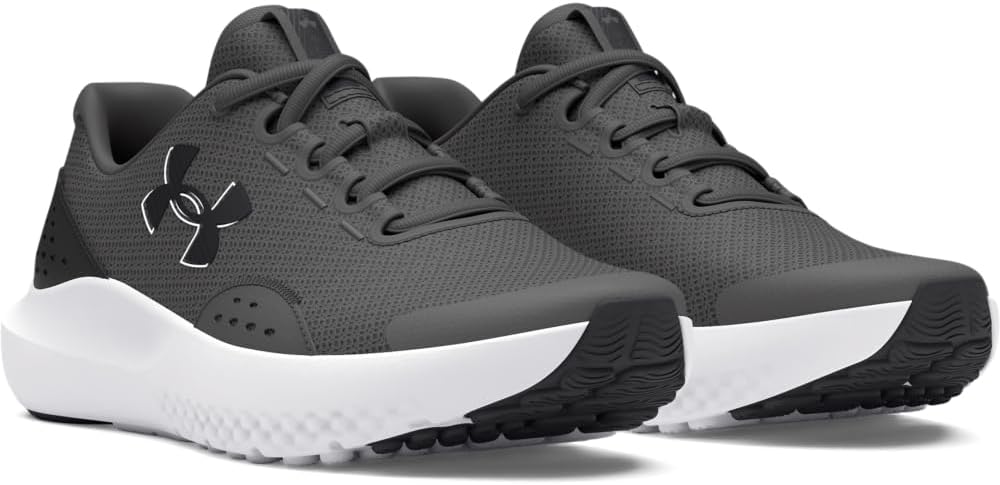 Кроссовки для мальчиков Under Armour Surge 4 для младших школьников, (101) Castlerock/Anthracite/Anthracite — фото 2