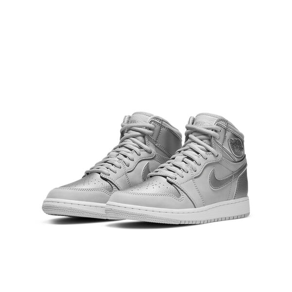Кроссовки 1 ретро высокие og co.jp Air Jordan, серый — фото 3