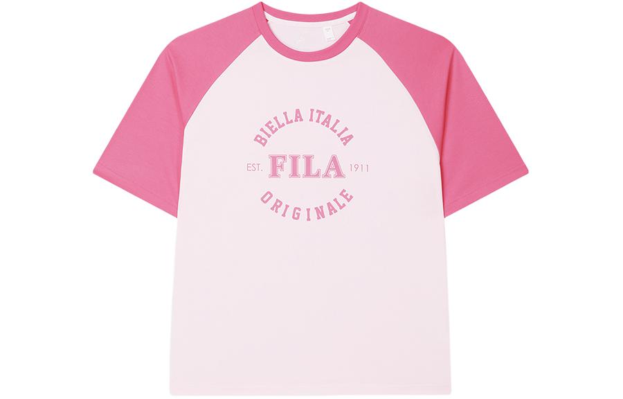 

SS24 Футболка унисекс светло-розовый цвет сакуры FILA