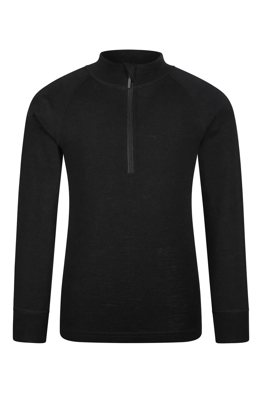 Детская кофта Merino Half-Zip Mountain Warehouse, черный
