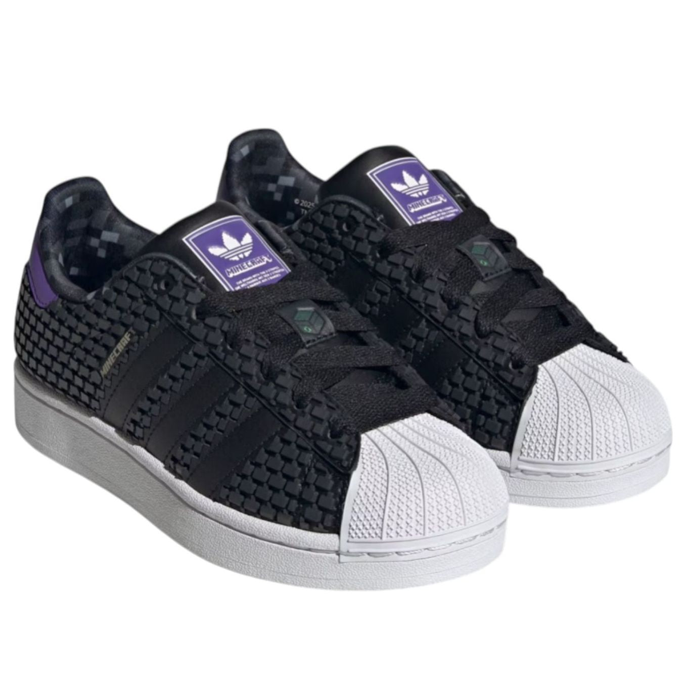 (GS) Adidas x Minecraft Superstar 'Enderman' — фото 2