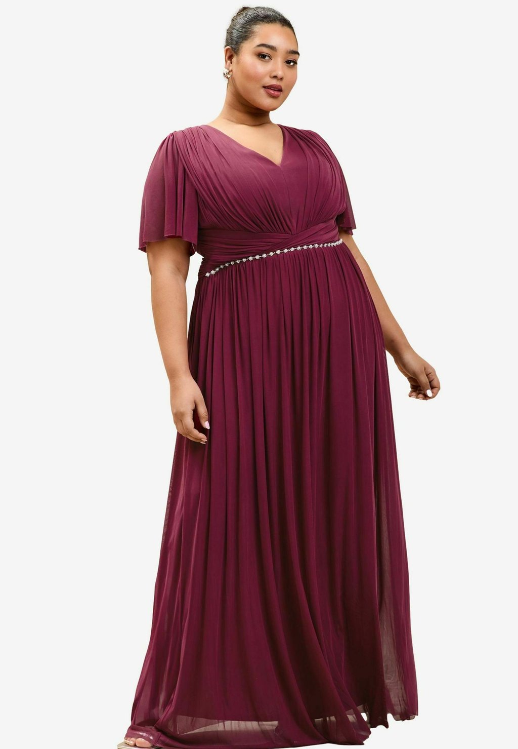 

Платье для особых случаев SHORT SLEEVE PEARL TRIM BRIDESMAID Lipsy, красный
