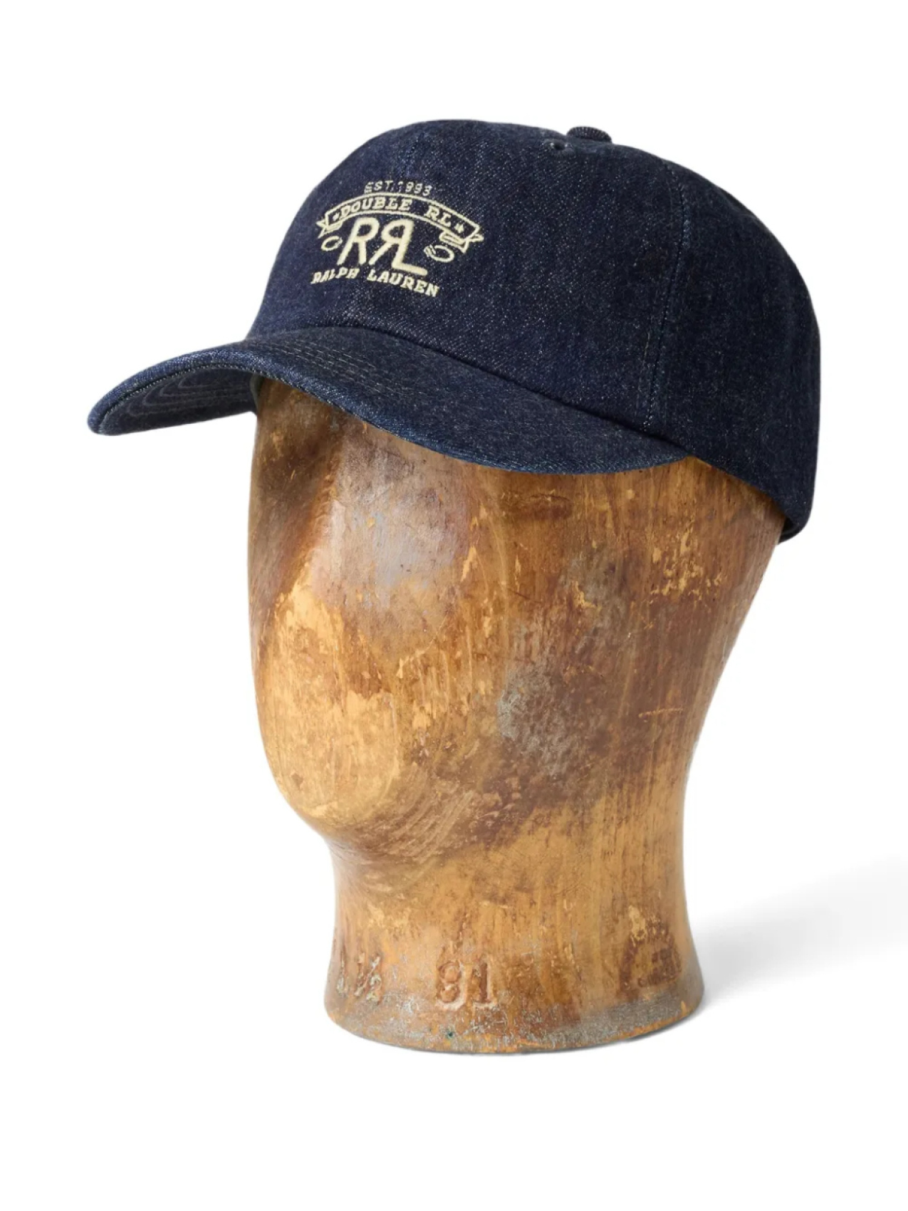 

Ralph Lauren RRL джинсовая бейсболка, синий