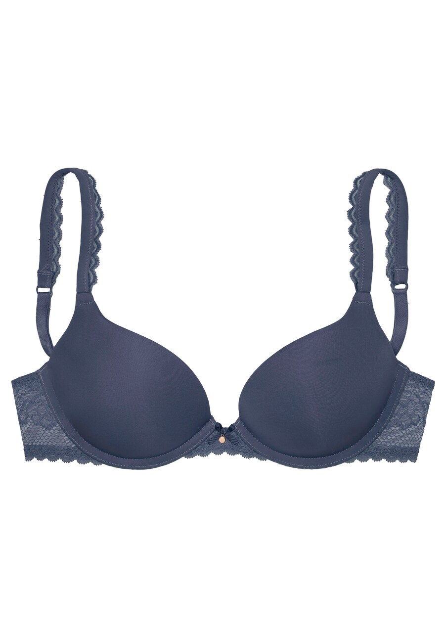 

Бюстгальтер на косточках LASCANA Push-up Bra, темно-синий