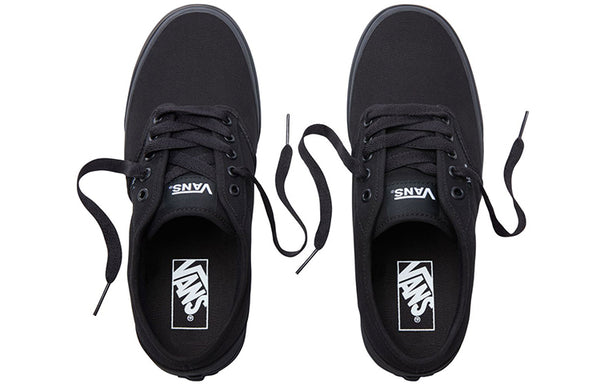Кроссовки authentic atwood skateboard series mid-top retro skate shoes black Vans, черный — фото 4