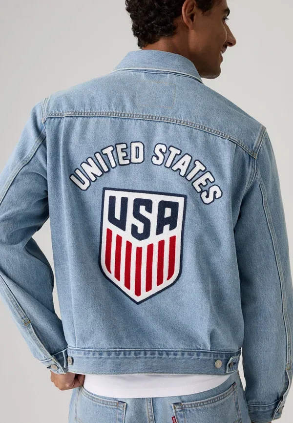 Куртка джинсовая типа II trucker Levi's, светло-голубой — фото 3