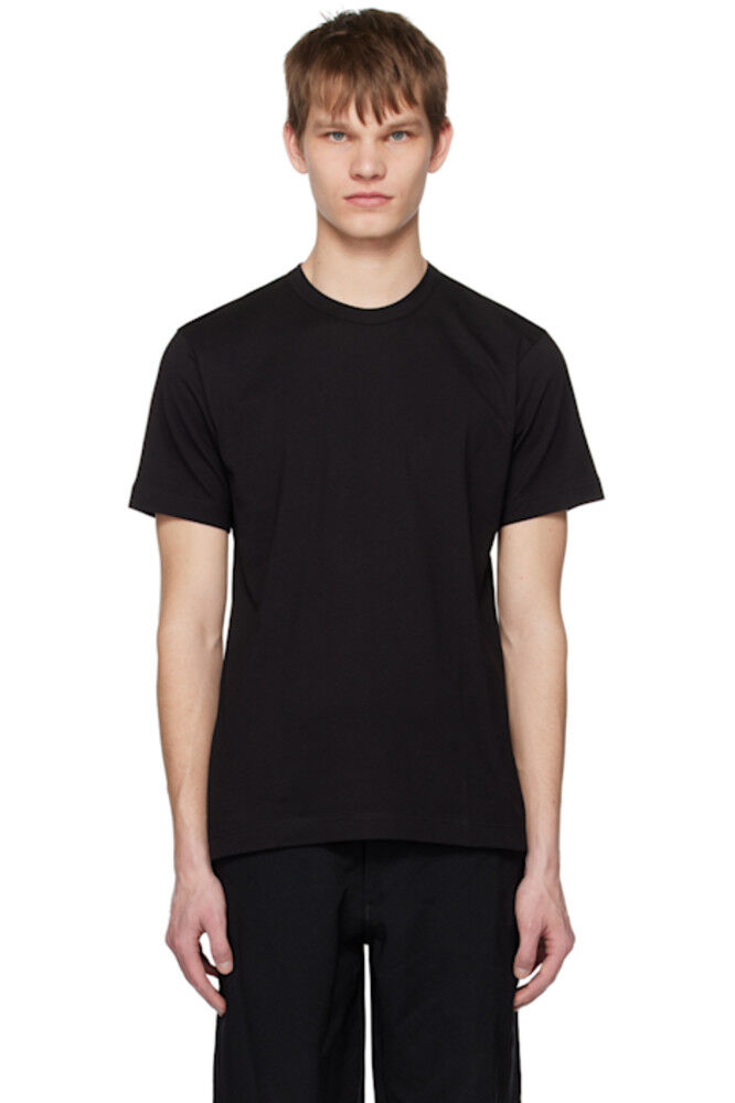 

Черная футболка с круглым вырезом Comme des Garçons Shirt