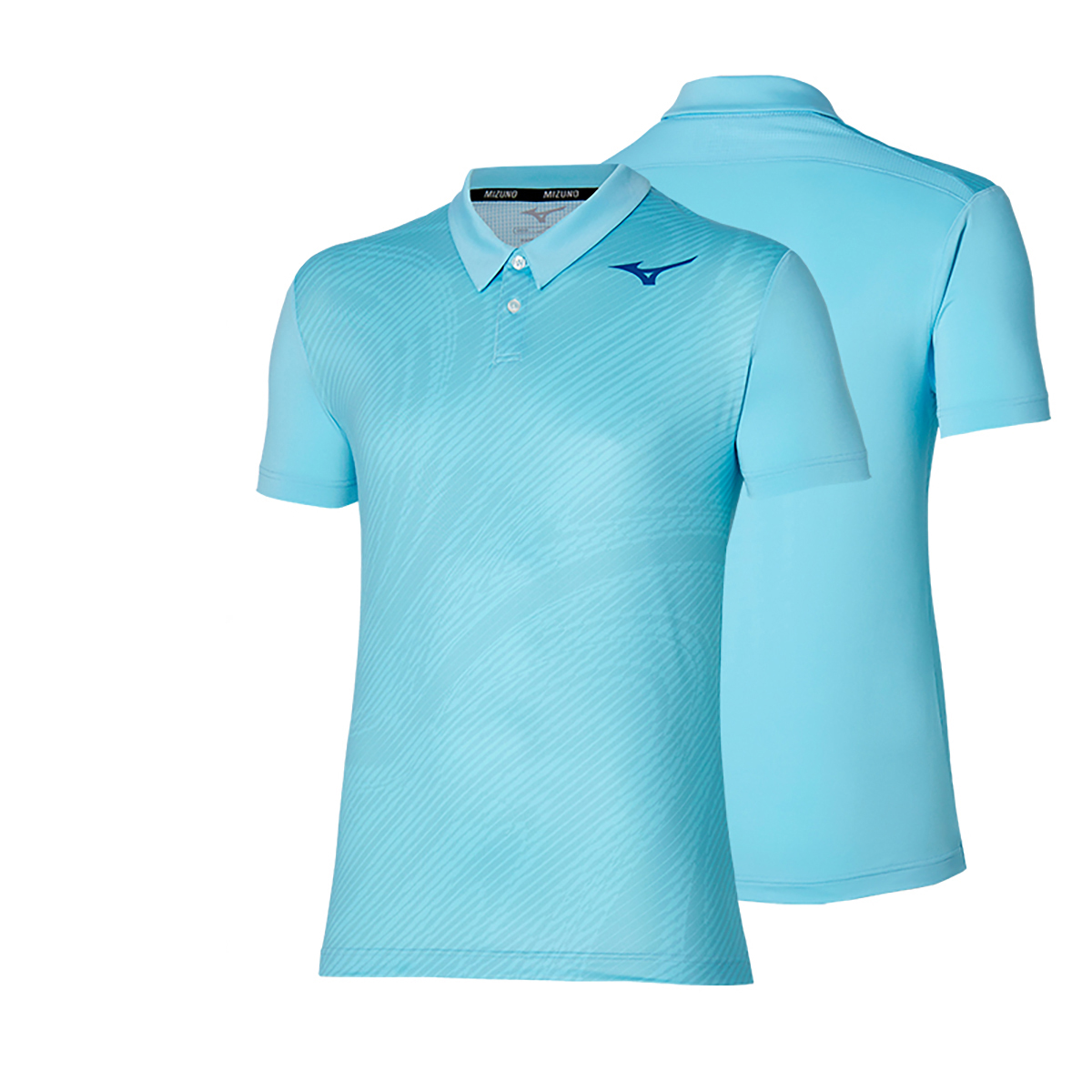 

Футболка для тенниса DryAeroFlow мужская Mizuno, светло-голубой