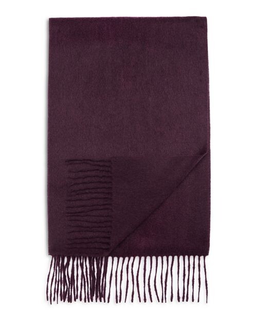 

Однотонный кашемировый шарф большого размера The Men's Store at Bloomingdale's, цвет Purple