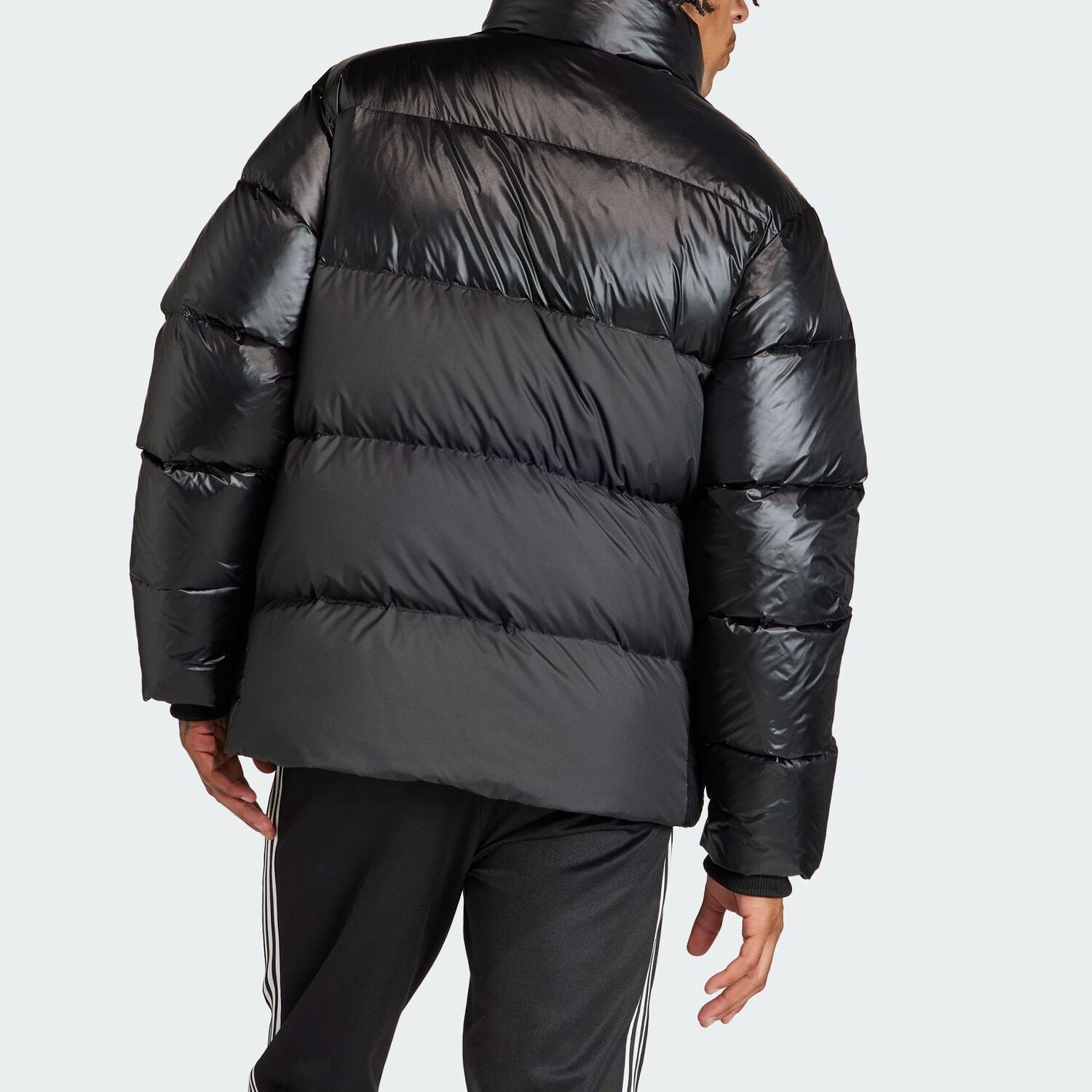 Пуховик adidas Originals Midweight Down, черный — фото 3