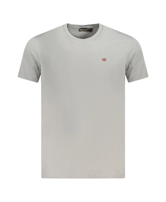 

Повседневная футболка с круглым вырезом Napapijri, серый