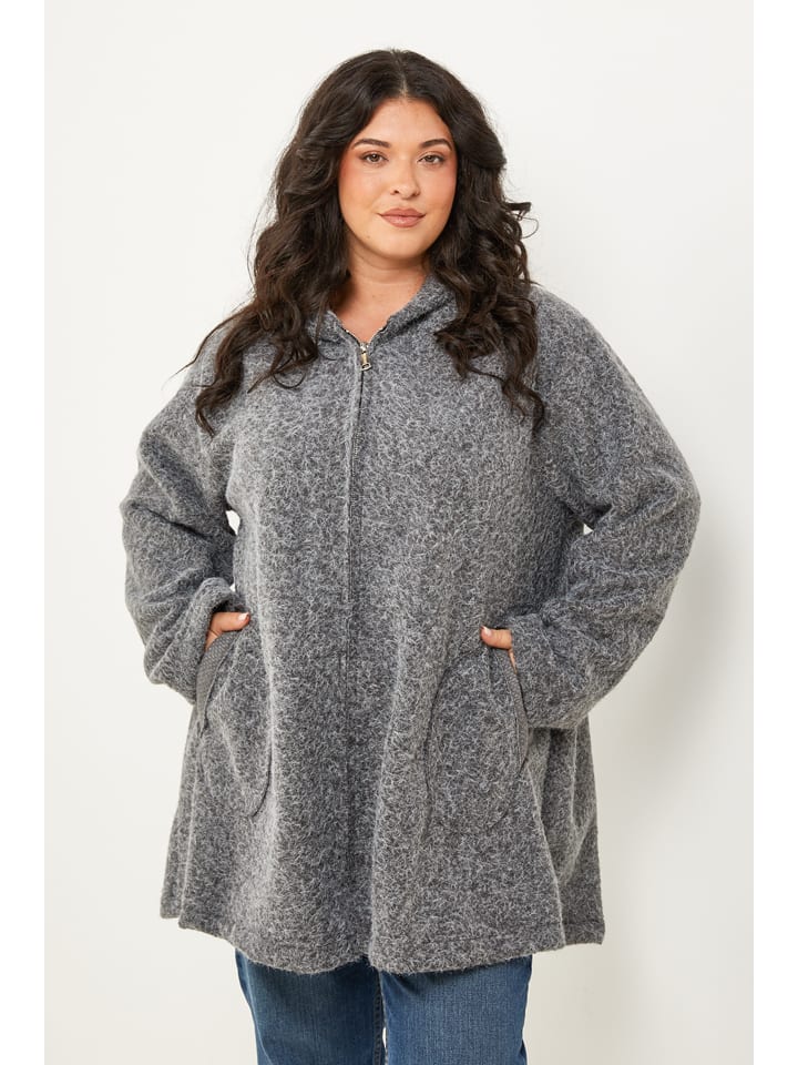 

Curvy Lady Куртка переходного цвета серого цвета