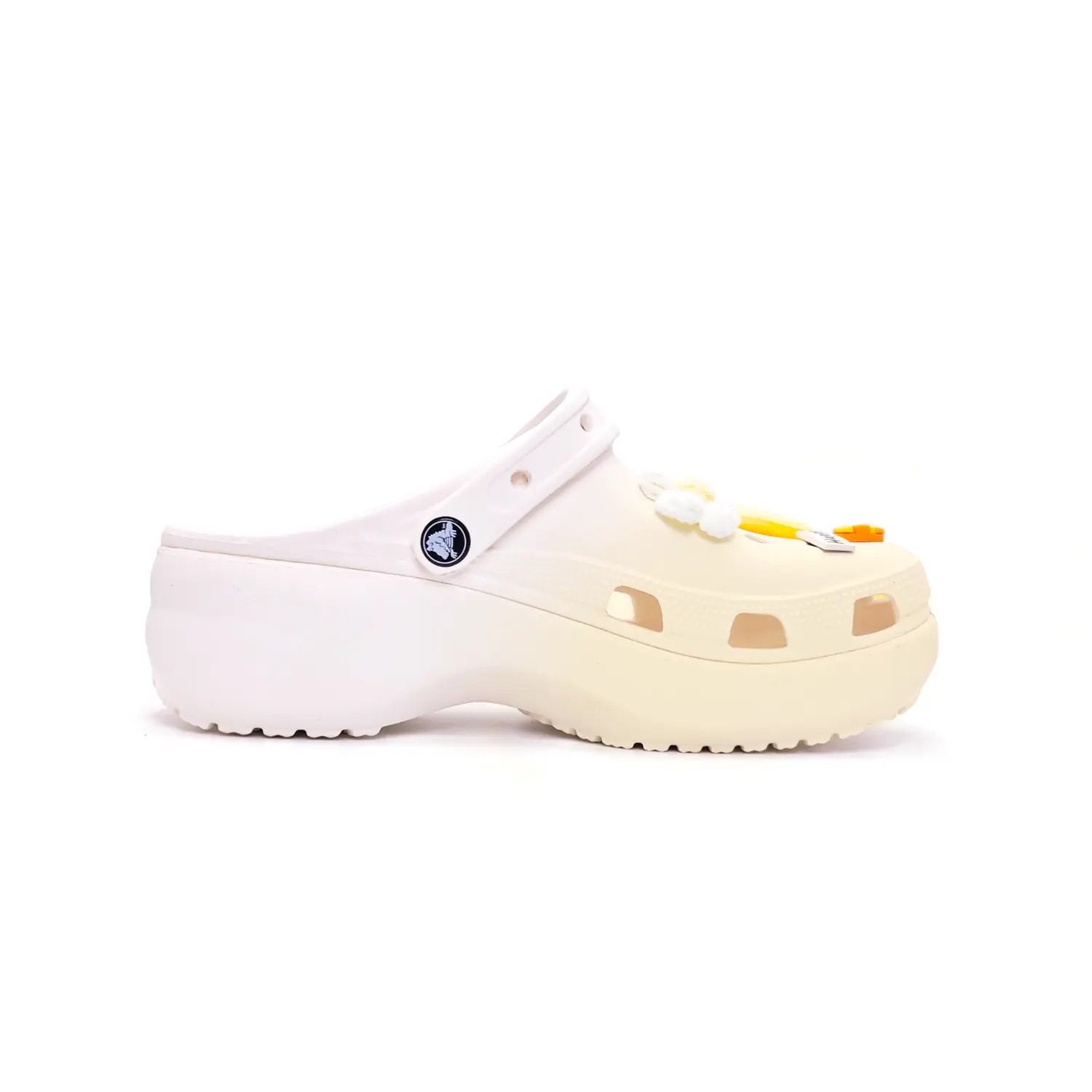 Crocs Классические платформенные клоги Butter Kitten Clogs Женские Лимон, цвет Lemon — фото 3