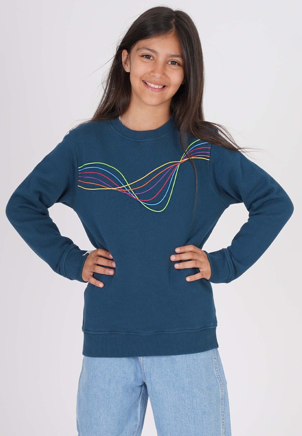 Пуловер Band of Rascals Sweatwear Frequency, бензиновый — фото 2