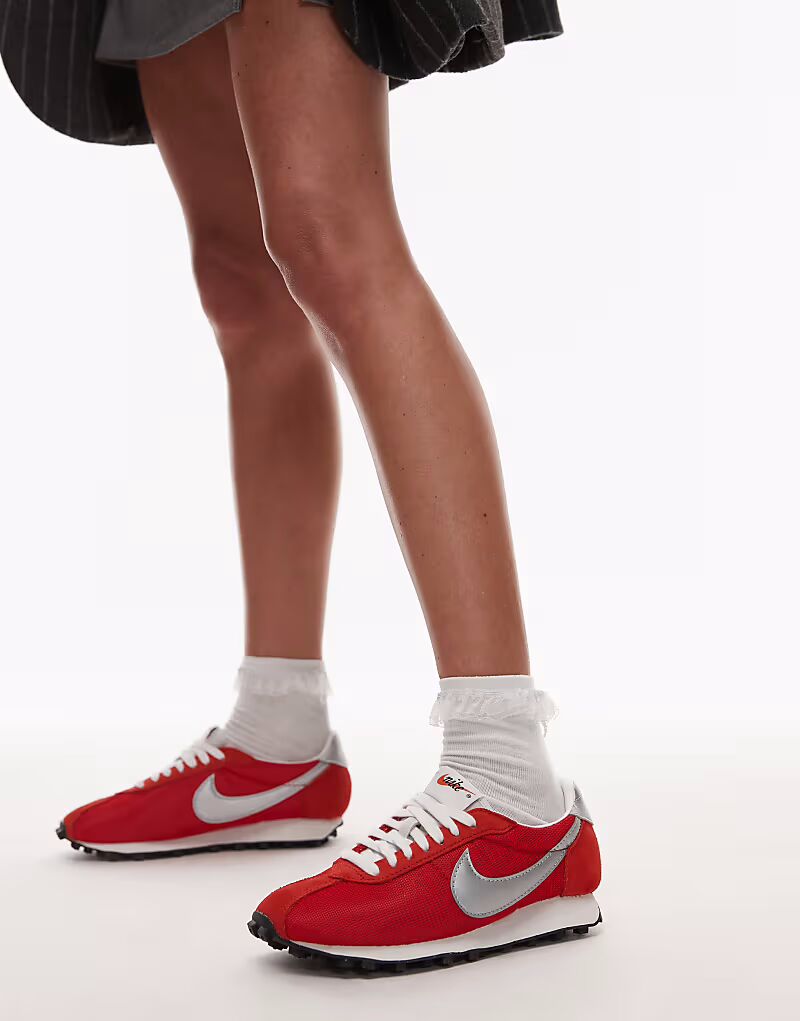 Кроссовки унисекс Nike LD-1000 красного и серебристого цветов