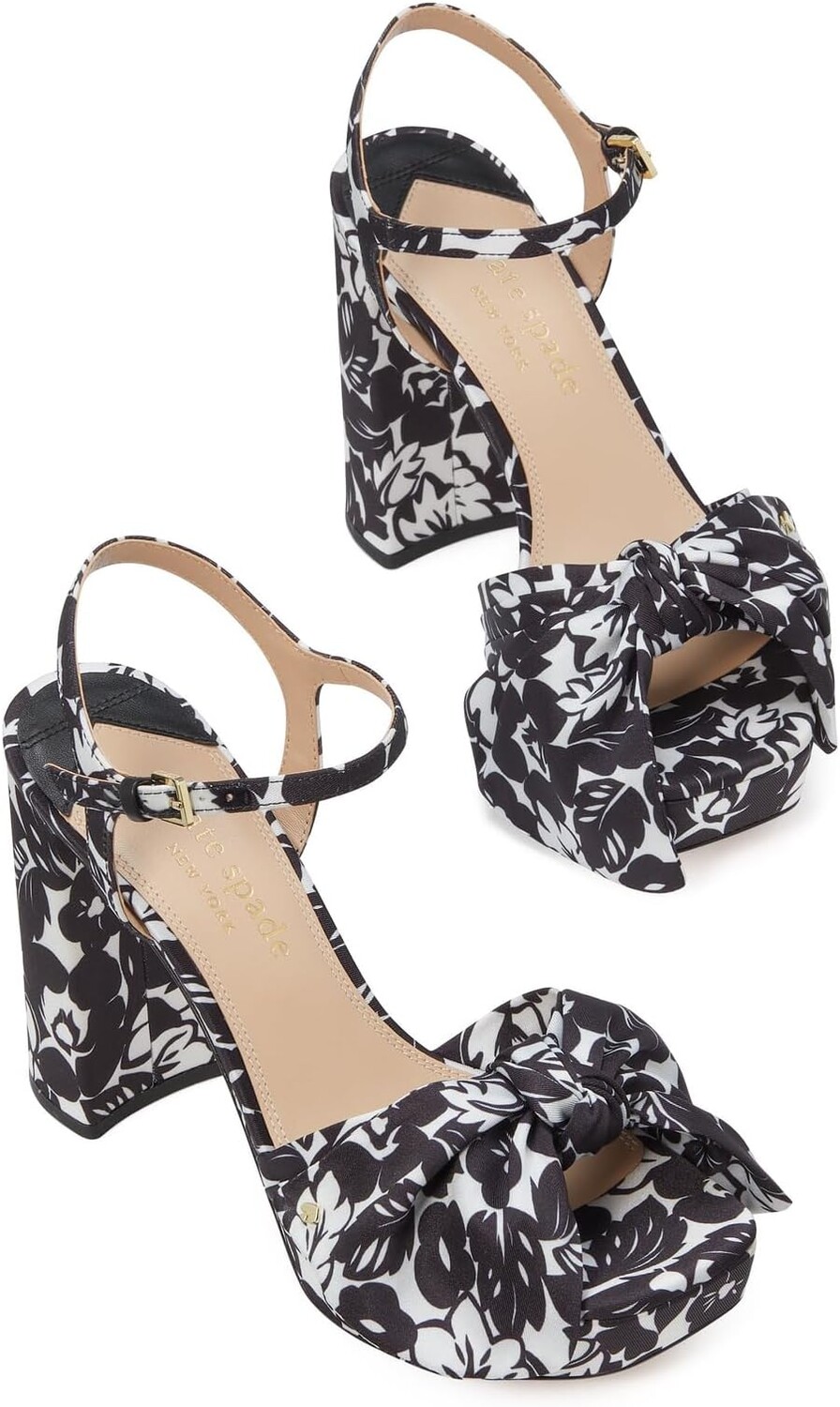 

Сандалии Kate Spade New York Lucie Trop Foliage Platform, черный