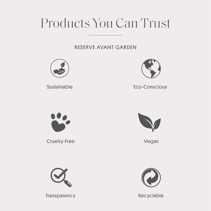 Reserve Avant Garden Unisex Eau De Parfum Nude Santal & Heliotrope 3,4 унции 100 мл, Clean — фото 3