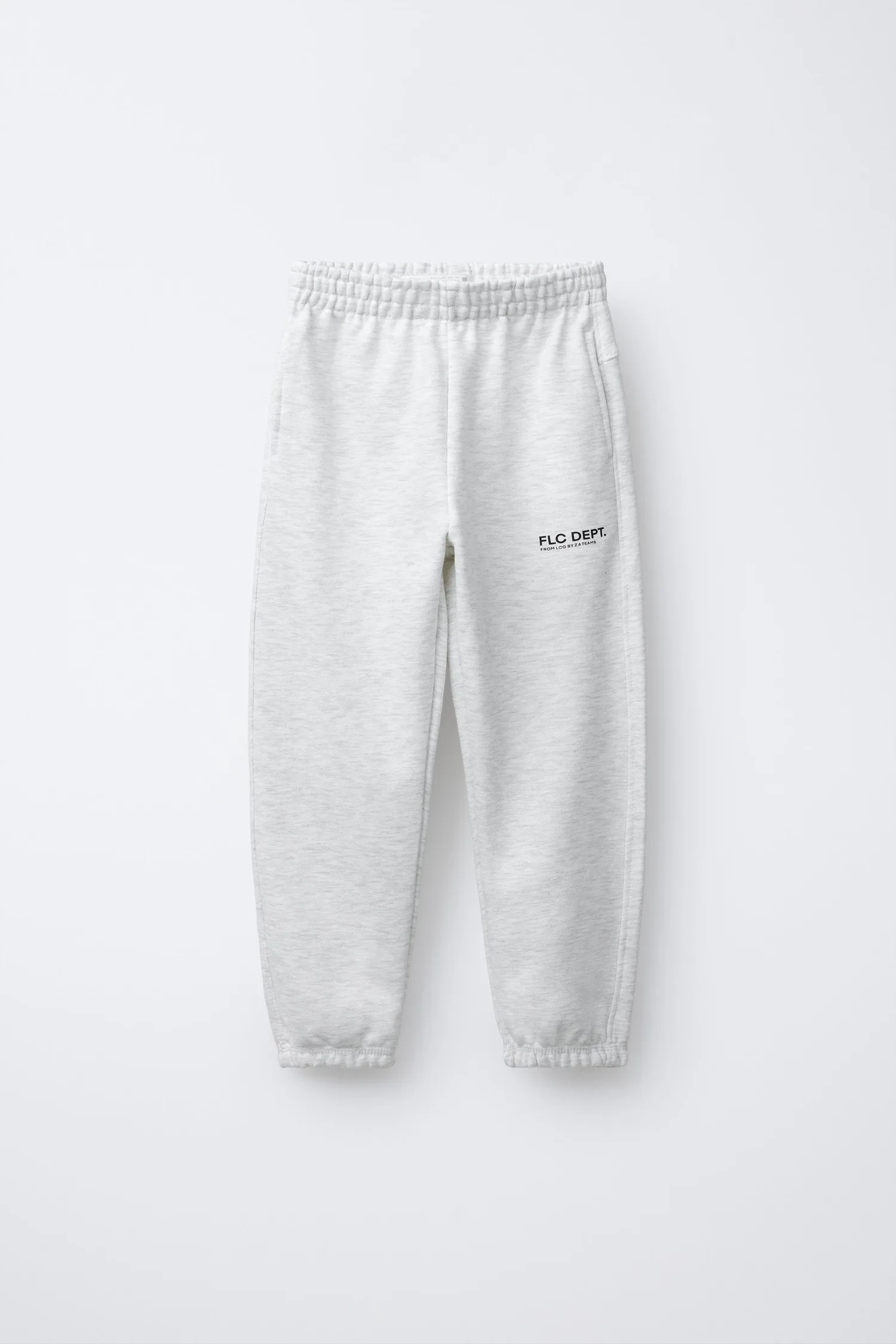 Спортивные штаны с текстовым принтом Zara, серый