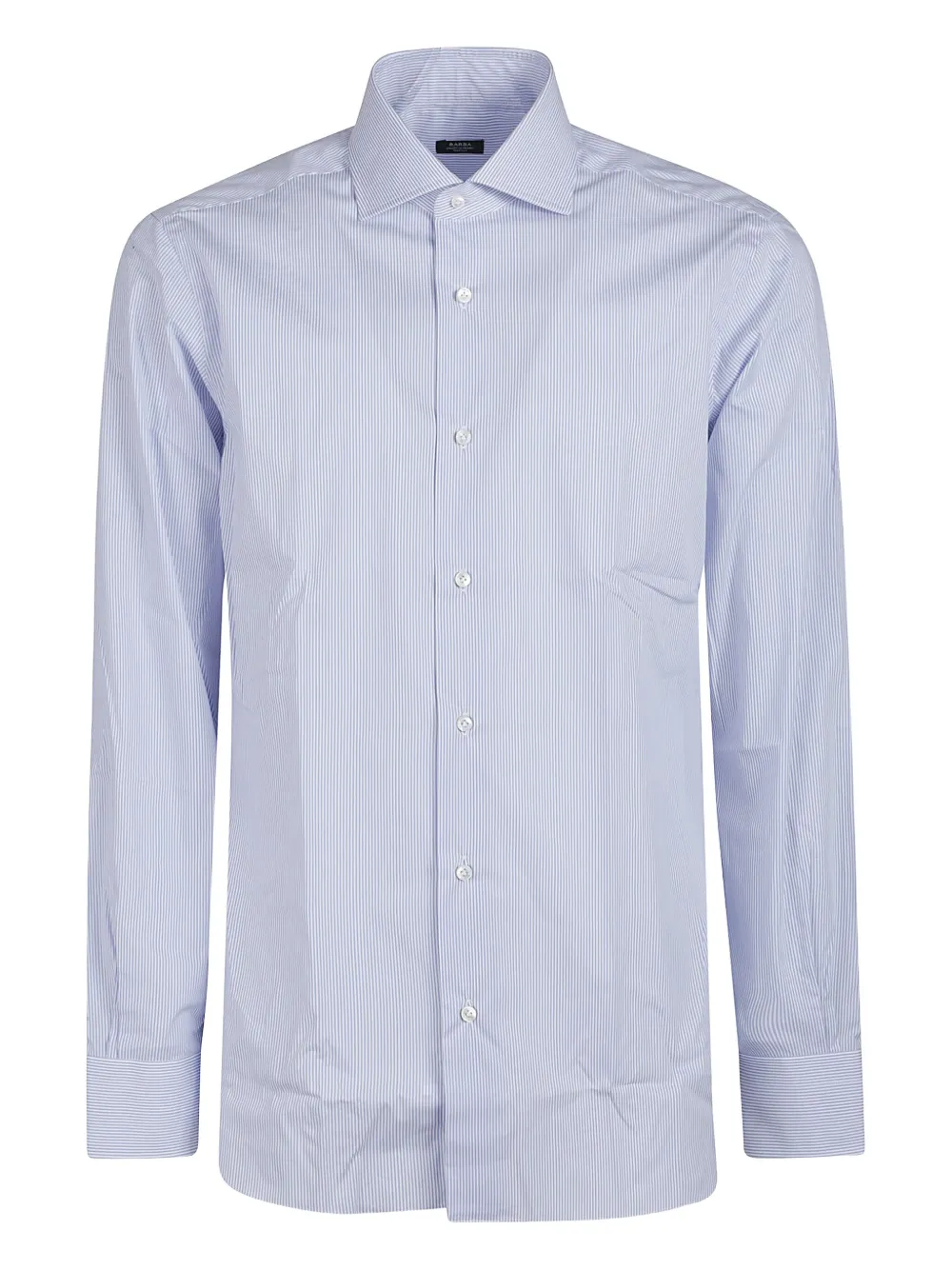 

Рубашка из хлопка в полоску Barba, синий
