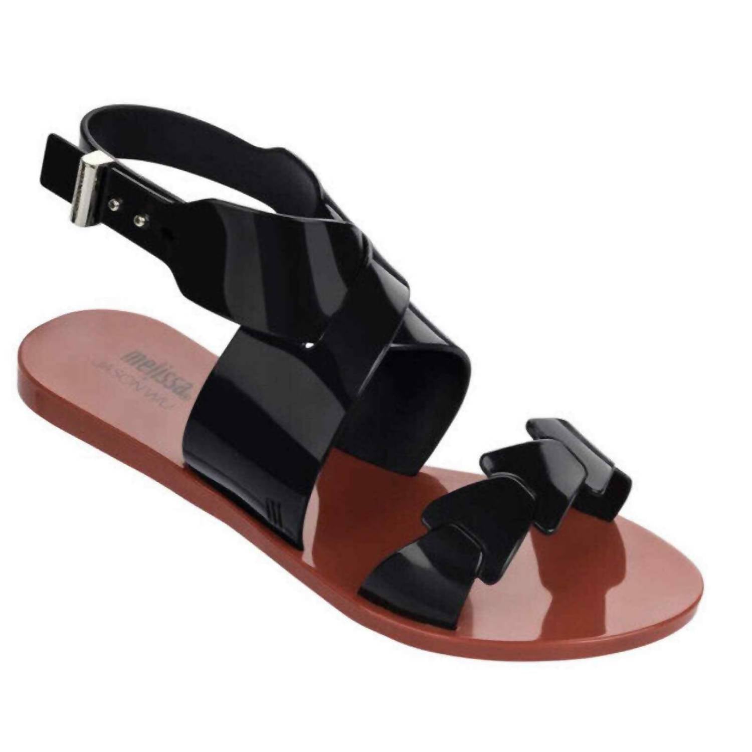 Женские замечательные сандалии Jason Wu черного цвета Melissa