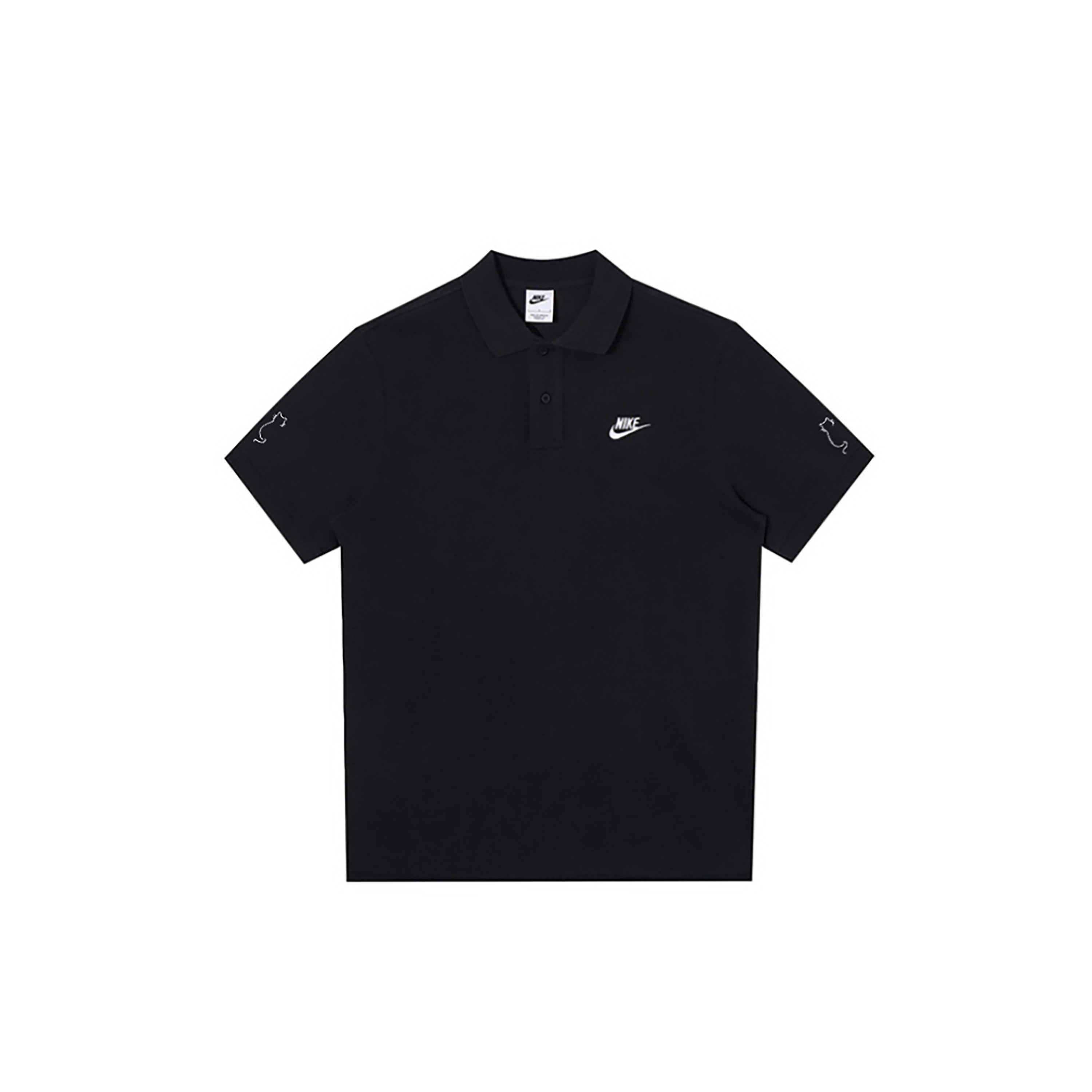

Nike Спортивная поло мужская black, Черный, Nike Спортивная поло мужская black