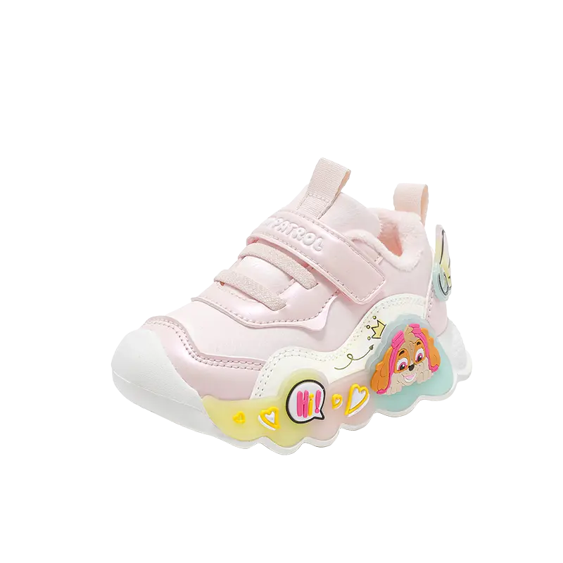 

Низкие детские повседневные кроссовки для детей от 3 до 7 лет PAW PATROL, розовый