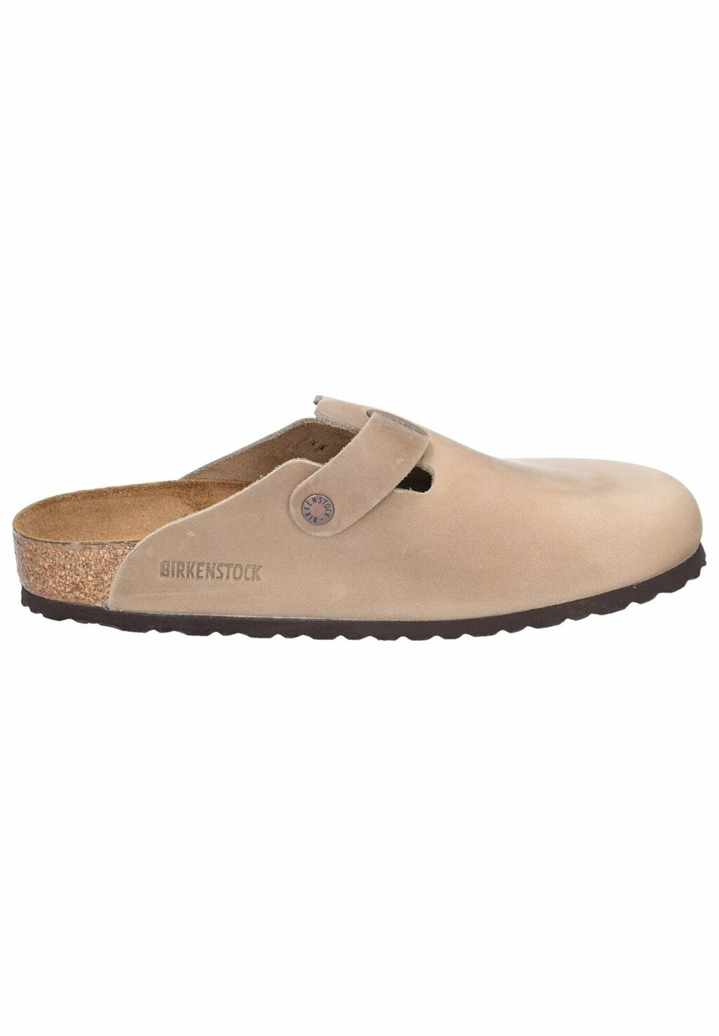 

Мюли на плоской подошве Birkenstock, цвет beige