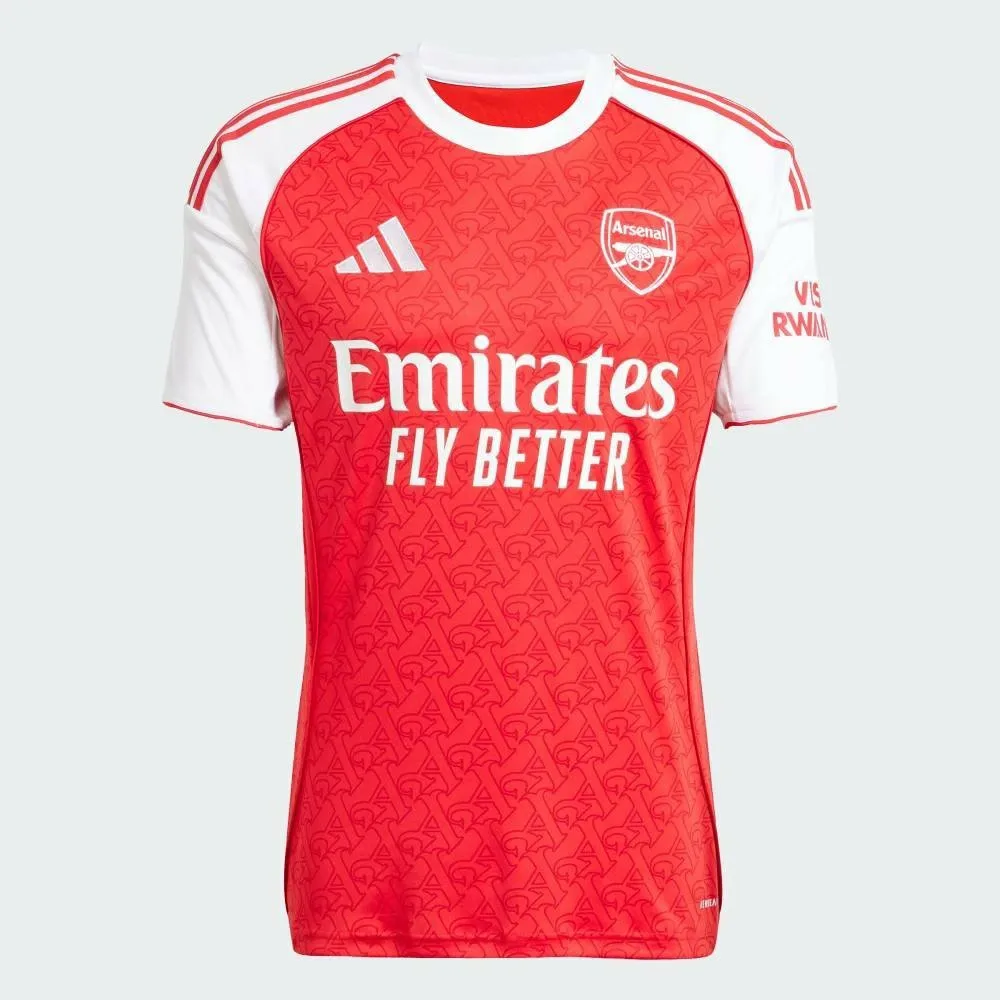 Домашняя футболка «Арсенал» сезона 2025/2026 Adidas, Red — фото 4