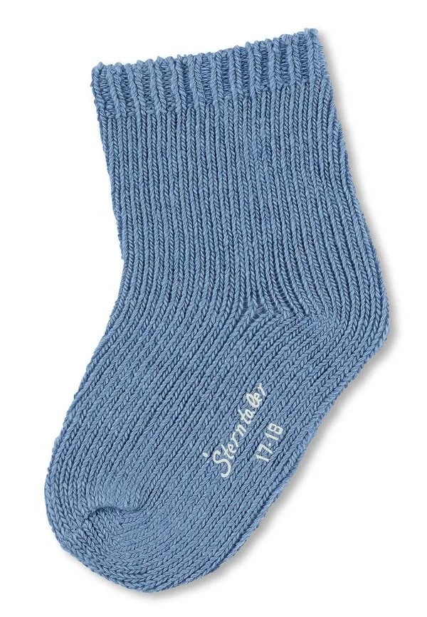 Носки babys�ckchen wolle uni Sterntaler, Mittelblau