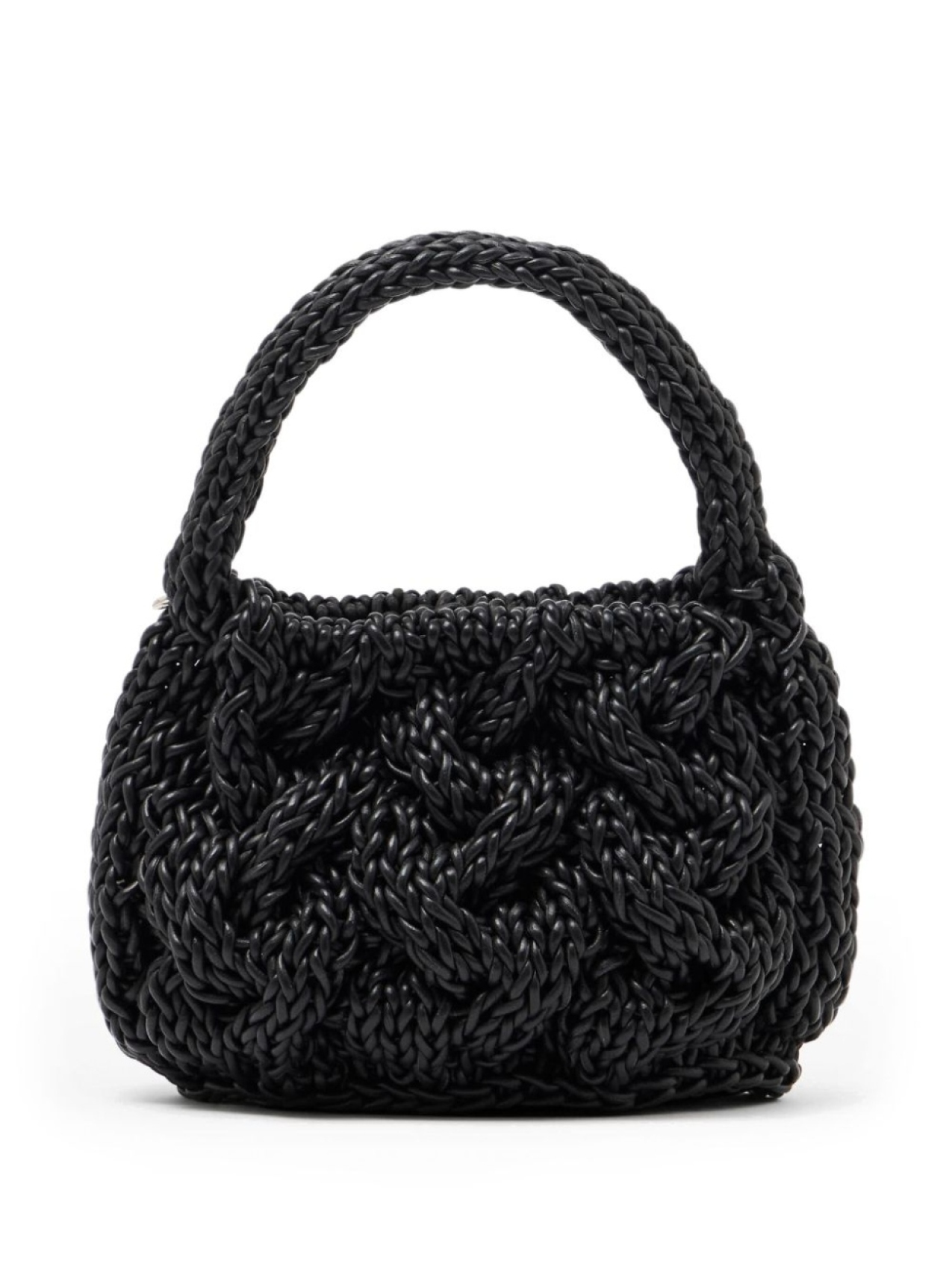 

JW Anderson маленькая сумка Cable Knit, черный
