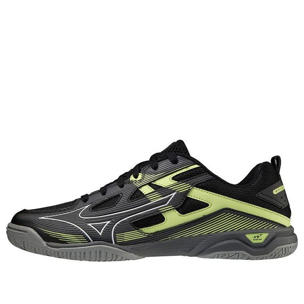 

Кроссовки wave kaiserburg 7 low tops pingpong/table tennis shoe black yellow Mizuno, черный