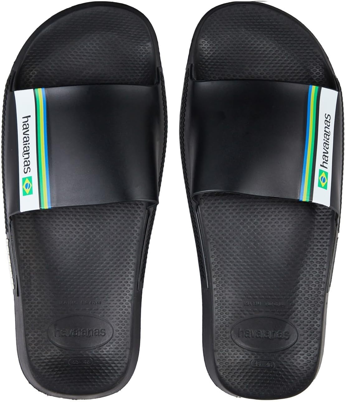 

Сандалии Havaianas Slide Brazil унисекс, черный
