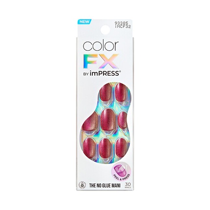 

Накладные ногти Self-Adhesive Impress Color Fx Walk Out - 30 Pieces