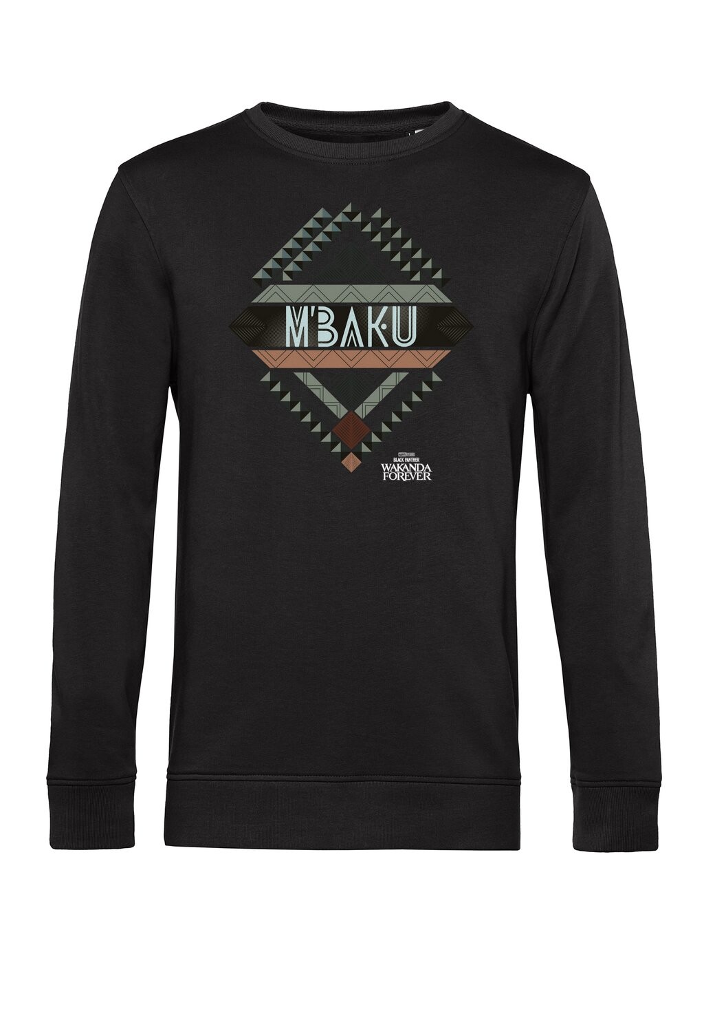

Толстовка MARVEL BLACK PANTHER: WAKANDA FOREVER MBAKU CREST Marvel, черный
