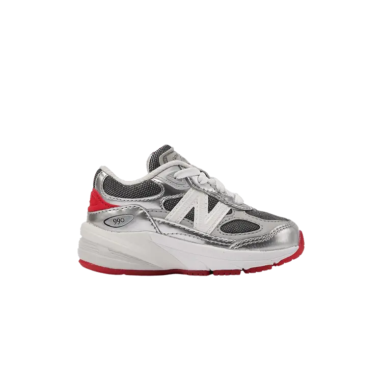 

Кроссовки New Balance 990v6 Toddler TinselDTLR Exclusive, серебряный