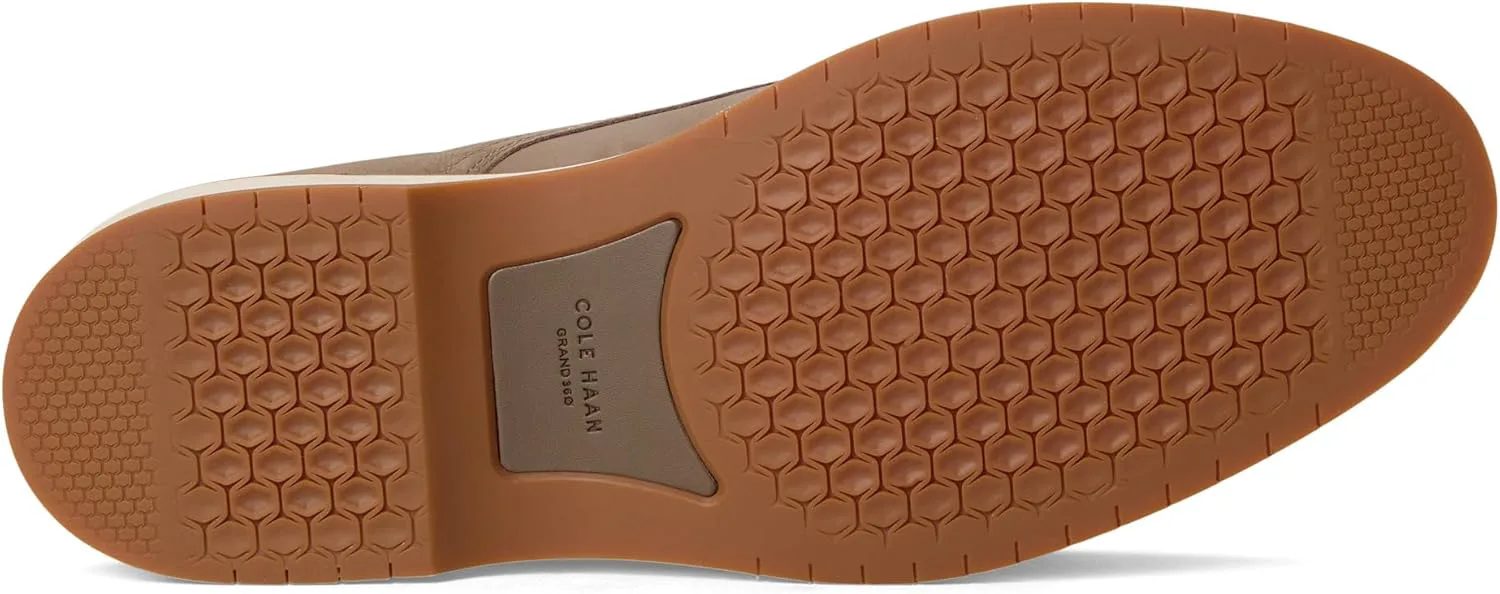 Мужские оксфорды Cole Haan Morse Grand с простым носком, серебряный — фото 4