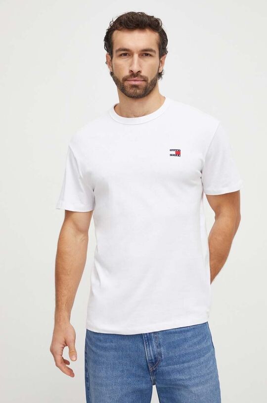 

Хлопковая футболка Tommy Jeans, белый