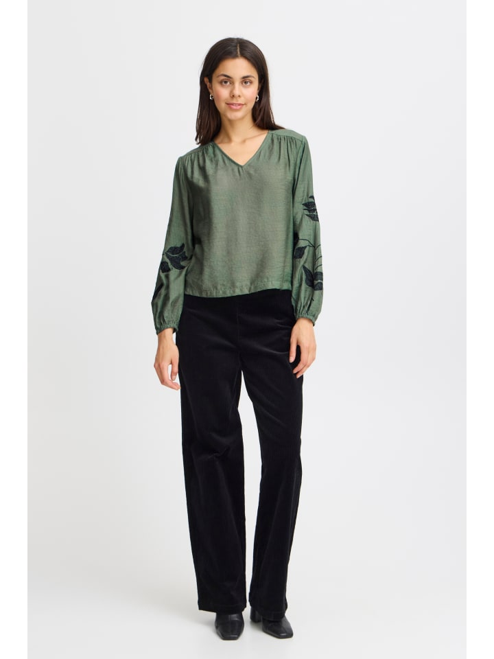 

Fransa Блузка с длинными рукавами FRHARBO, стандартный крой, цвет Laurel Wreath, артикул MA24 02G