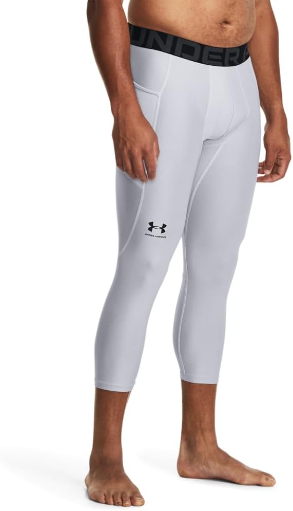 

Under Armour мужские HeatGear Armour леггинсы 3/4, Mod Gray (011)/Black