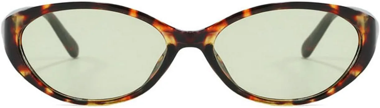 

Солнцезащитные очки Laureles «Кошачий глаз» для женщин, ретро, ​​с леопардовым принтом, овальные, для мужчин и женщин, с защитой от УФ-излучения UV400, C5