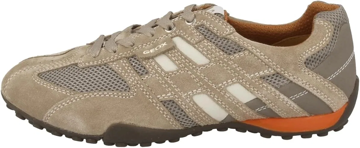 Мужские кроссовки Geox Uomo Snake K, Beige Dk Orange